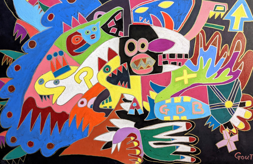 ParaCanvas ArtBrut 絵画