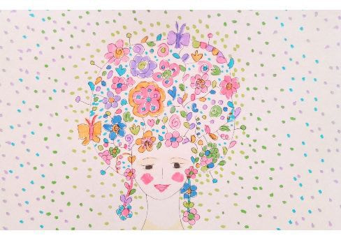 障がい者アートyuuriさん 絵画