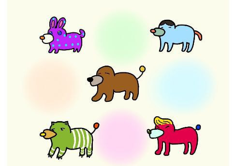 障がい者アート山下重人さん 絵画