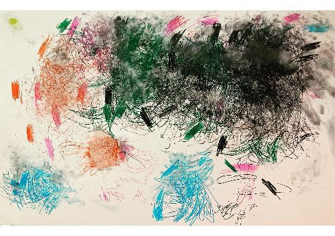 障がい者アート千葉由佳里さん 絵画